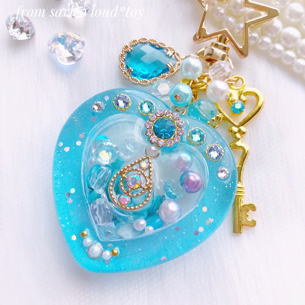 blue jewelry heart シェイカー💠 | FANTIST